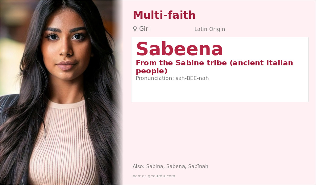 Sabeena Name Meaning and Details