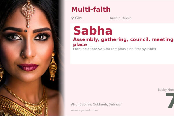 Sabha Name Meaning — Arabic Origin, Girl Name & Details (2025)