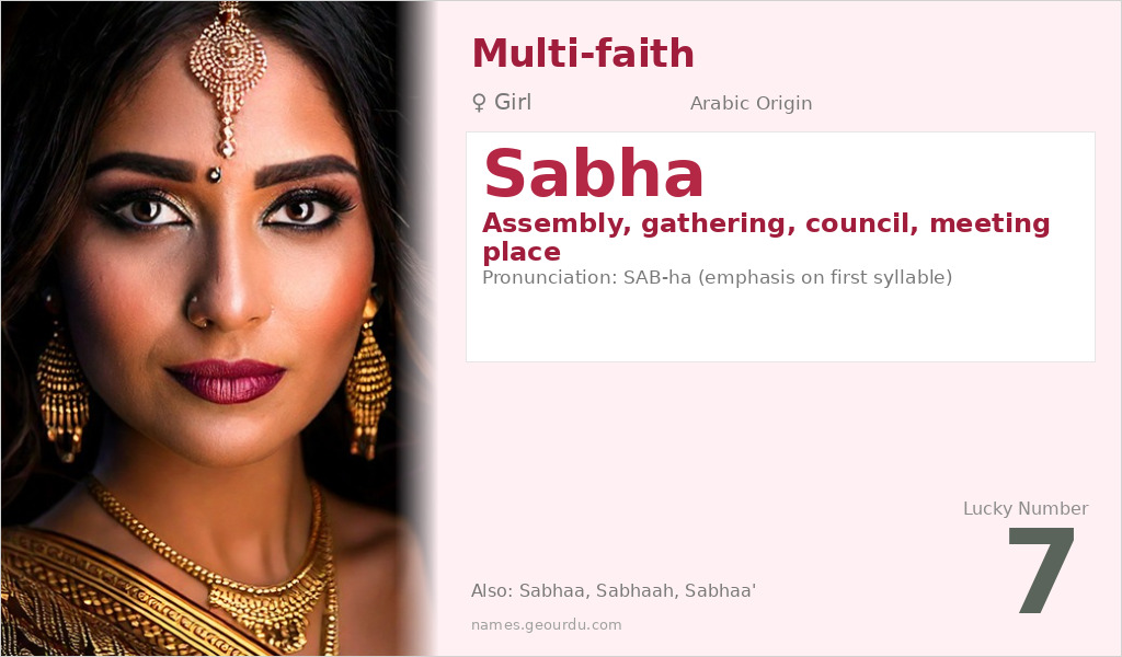 Sabha Name Meaning and Details