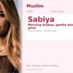 Sabiya Name Meaning and Details