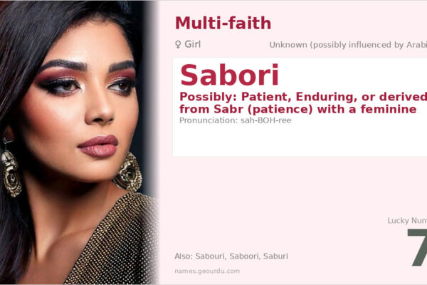 Sabori Name Meaning — Origin, Gender & Details (2025)