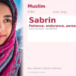 Sabrin Name Meaning and Details