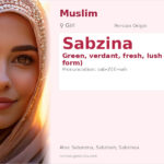Sabzina Name Meaning and Details