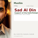 Sad Al Din Name Meaning and Details