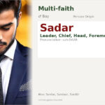 Sadar Name Meaning and Details