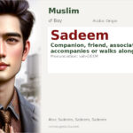 Sadeem Name Meaning and Details