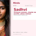 Sadhvi Name Meaning and Details