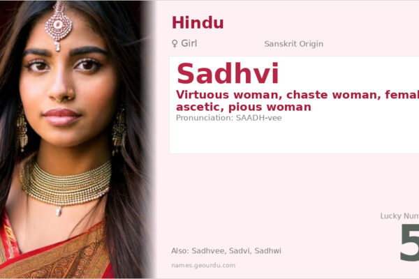 Sadhvi Name Meaning — Sanskrit Origin, Girl Name & Spiritual Significance (2025)