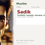 Sadik Name Meaning and Details