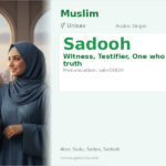 Sadooh Name Meaning and Details