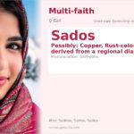 Sados Name Meaning and Details