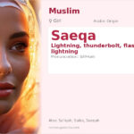Saeqa Name Meaning and Details