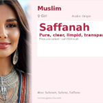 Saffanah Name Meaning and Details