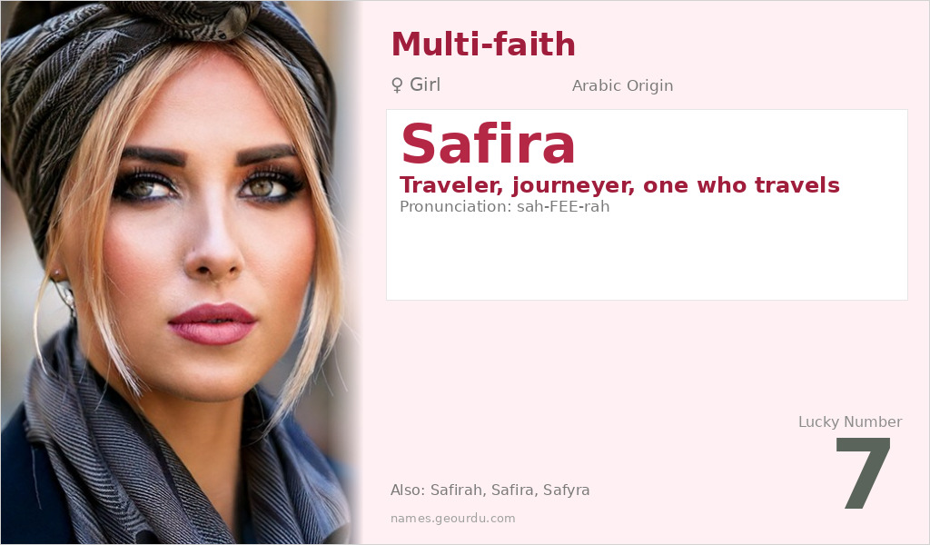 Safira Name Meaning and Details