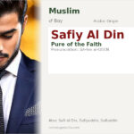 Safiy Al Din Name Meaning and Details