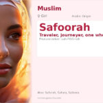 Safoorah Name Meaning and Details