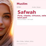Safwah Name Meaning and Details