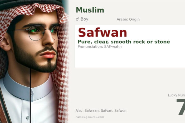 Safwan Name Meaning — Arabic Origin, Boy’s Name & Historical Significance