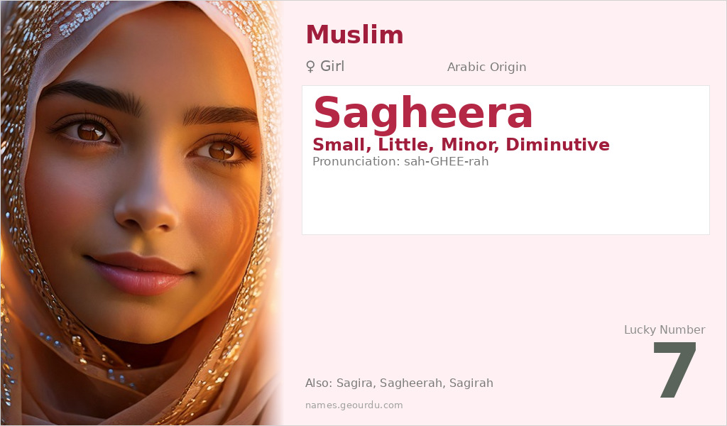 Sagheera Name Meaning and Details
