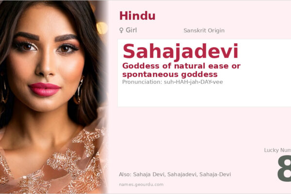 Sahajadevi Meaning — Sanskrit Origin, Goddess Name & Details (2025)
