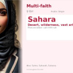 Sahara Name Meaning and Details