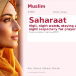 Saharaat Name Meaning and Details