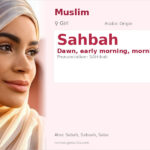 Sahbah Name Meaning and Details