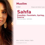 Sahfa Name Meaning and Details