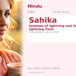 Sahika Name Meaning and Details