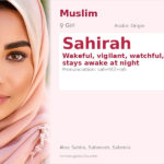 Sahirah Name Meaning and Details