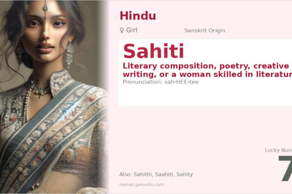 Sahiti Name Meaning — Sanskrit Origin, Girl Name & Details (2025)