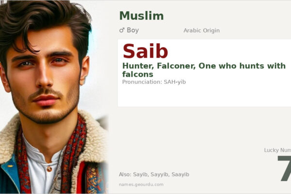 Saib Name Meaning — Arabic Origin, Boy Name & Details (2025)