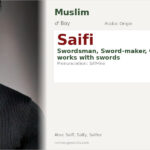 Saifi Name Meaning and Details