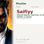 Saifiyy Name Meaning and Details
