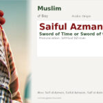 Saiful Azman Name Meaning and Details