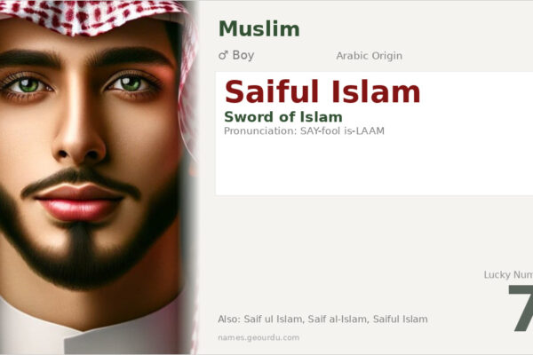 Saiful Islam Meaning — Arabic Origin, Boy Name & Details (2025)