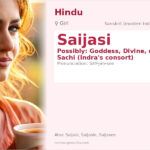 Saijasi Name Meaning and Details