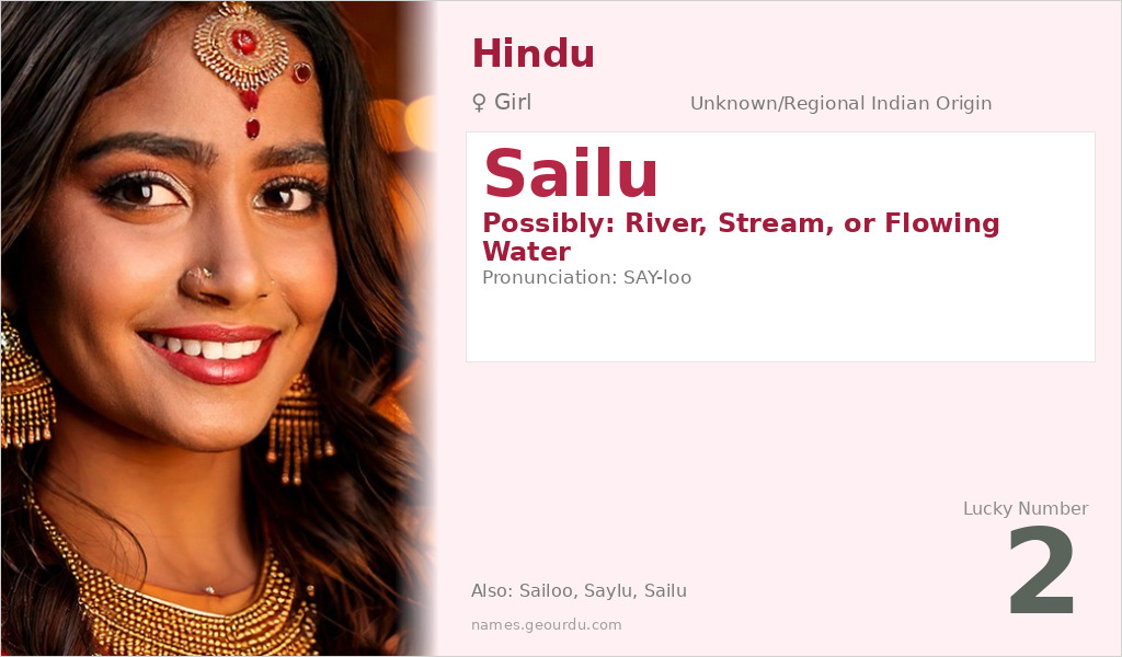 Sailu Name Meaning and Details
