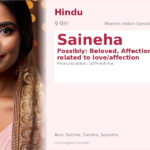 Saineha Name Meaning and Details
