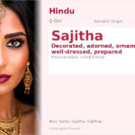 Sajitha Name Meaning and Details