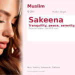 Sakeena Name Meaning and Details
