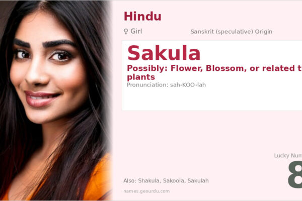 Sakula Name Meaning — Origin, Gender & Details (2025)