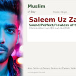 Saleem Uz Zaman Name Meaning and Details