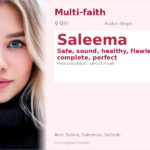 Saleema Name Meaning and Details