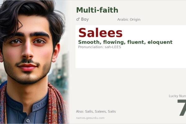 Salees Name Meaning — Arabic Origin, Boy Name & Details (2025)