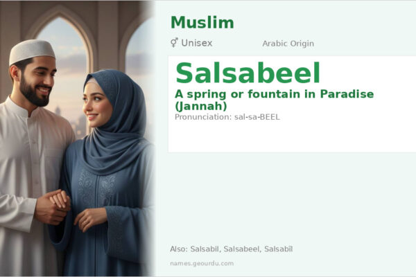 Salsabeel Meaning — Arabic Origin, Gender & Quranic Reference (2025)