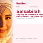 Salsabilah Name Meaning and Details
