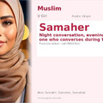 Samaher Name Meaning and Details