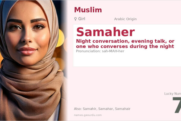 Samaher Name Meaning — Arabic Origin, Girl Name & Details (2025)