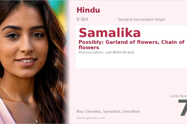 Samalika Name Meaning — Origin, Gender & Details (2025)